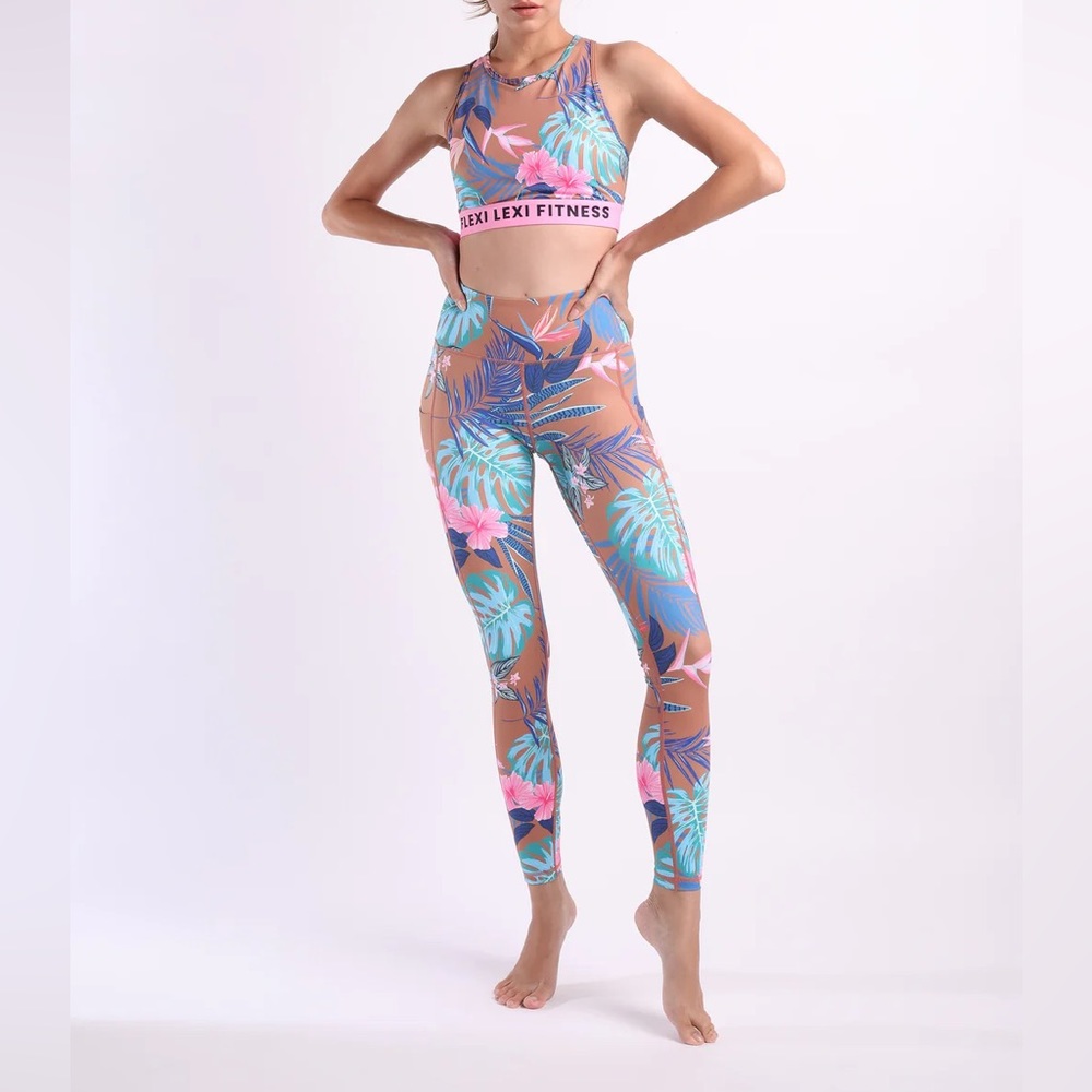 Tropical Flexi Top + Leggings